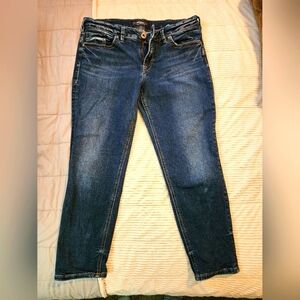 Silver Women's Blue jeans. Suki Skinny Crop. Size 32/25